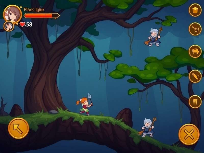 Divine Forest Journey Gameplay Screenshot